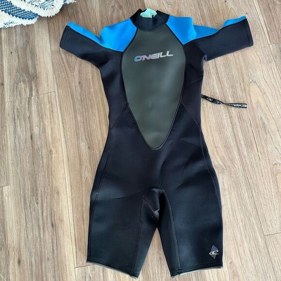 O'Neill Other - WOME’s O'Neill REACTOR Black and Blue Spring Wetsuit 2/1mm - size 8